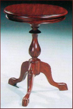 Wine Table Carved Leg 40